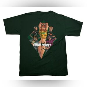 VTG Gen 13 Feelin Lucky? XL 90s DC Marvel Comics Images Anime Promo tee Comic